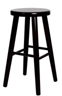 Stolička hoker barová okrúhla 60 cm ORECH