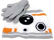 Zestaw zimowy dziecięcy czapka i rękawiczki Disney Star Wars 50-55cm