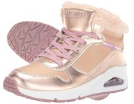 Topánky Skechers UNO COZY ON AIR 310518L-RSGD DETSKÁ ŠPORTOVÁ ZIMNÁ TEPLÁ