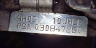 Silnik Peugeot 3008 5008 Citroen C4 II B7 DS4 C5 III 1.6 eHDI 9H05 Pompa