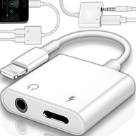 PRZEJŚCIÓWKA LIGHTNING JACK ADAPTER DO IPHONE X 13 14 15 PRO