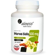 Aliness Morwa Biała Medica 500mg 180 tabs. CYNAMON