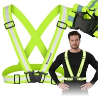 СВІТЛОВІДБИВАЮЧІ РЕМЕНІ БЕЗПЕКИ СВІТЛОВІДБИВАЮЧИЙ ДОРОЖНІЙ ЖИЛЕТ ДЛЯ ВЕЛОСИПЕДА МОТОЦИКЛА ДЛЯ БІГУ
