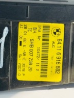 Panel klimaanlage BMW E46 64116916882