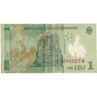 Banknot, Rumunia, 1 Leu, 2005, KM:117a, F(12-15)