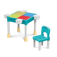 Konferenčný stolík + stolička na kocky typu lego set