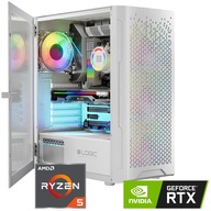 Počítač Biely HERNÚ PC HRÁČ Ryzen 5 3600 RTX 4060Ti 32/1000 GB WIN10