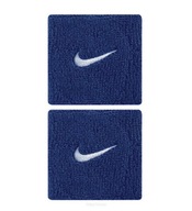 Tenisová froté Nike Swoosh Wristbands modrá