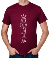 koszulka KEEP CALM I'M THE LAW prezent