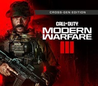 Call of Duty Modern Warfare III Cross Gen Bundle PS4/PS5 Kód Kľúč