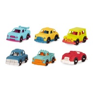 B.toys Sada 6 malých autíčok – séria Happy Cruisers