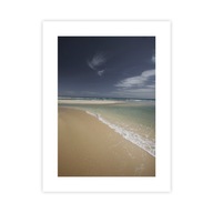 Plagát pokojné vlny 30x40 cm Pláž, more