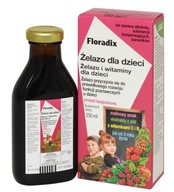 FLORADIX Żelazo i witaminy dla dzieci 3+ 250ml