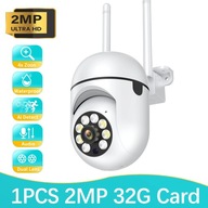 3MP Outdoor Wifi Camera Surveillance Night Vision Full Color Ai Human Track