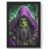 Warcraft Orc poszter A4-es méret