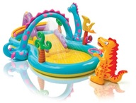 Dmuchany Plac zabaw dla dzieci basen zjeżdżalnia Dinozaury Intex 57135