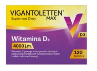 Vigantoletten Max witamina D3 4000 j.m. 120 tabl.