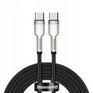 Baseus kabel 100W USB-C do USB-C długi 2m Cafule Metal PD czarny do laptopa
