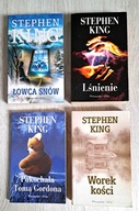 4x Stephen King Lśnienie Worek kości Łowca snów Pokochała Toma Gordona