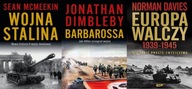Wojna Stalina McMeekin + Barbarossa Dimbleby + Europa walczy Davies