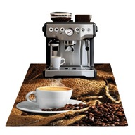 KÁVÉFŐZŐ SZŐNYEG 50x52 ASZTALLAPVÉDŐ CSÚSZÁSGÁTLÓ DEKORATÍV GABONA