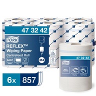 Tork Reflex 473242 - Czyściwo papierowe w roli Advanced, 1w, M4 - 6 rolek