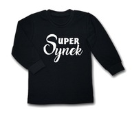 Bluzka koszulka bawełniana Super Synek 92