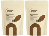 Naturalnie Zdrowe Kakao Naturalne w Proszku Alkalizowane 1kg (2x500g)