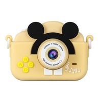 Fotoaparát, detská kamera C13 Mouse žltá