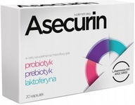 Asecurin 20 kaps. PROBIOTIKUM PREBIOTIKUM LAKTOFERIN