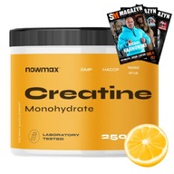 nowmax CREATINE KREATYNA MONOHYDRAT MONO SIŁA 250g