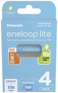 Panasonic Eneloop Lite AAA 550mAh 4 szt (BK-4LCCE/4BE)
