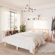 Rama łóżka z litego drewna sosnowego 140x200 cm