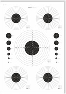 Tarcze strzeleckie TSx5 35x50 cm 100szt wiatrówka