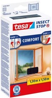 Moskitiera na okno 1,3m x1,5m czarna Tesa Comfort