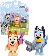 BLUEY ZÁBAVA NA FOTOGRAFA SADA FIGÚROK 2-PACK