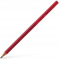 Ołówek trójkątny Faber Castell 2B czerwony