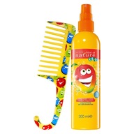 Avon Kids zestaw Spray ułatwiający rozczesywanie Mango+grzebień pod pryszni