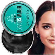 Claresa Mydełko do stylizacji brwi koloryzujące czarne BROW SOAP BLACK SEOL