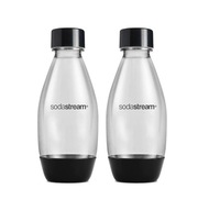 Plastová fľaša SodaStream 2 x 500 ml čierna