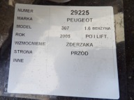 Peugeot 307 Traversa Paraurti Anteriore