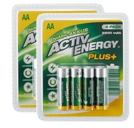 NIEMIECKIE AKUMULATORY AA ENERGY PLUS 2500mAh 8szt