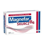 Magnefar B6 Zmršťovanie 30 tabliet