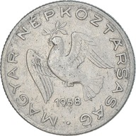 Moneta, Węgry, 10 Filler, 1958, Budapest, VF(20-25