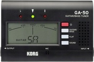 KORG GA-50 -tuner gitarowo/basowy do gitary elektrycznej i basowej