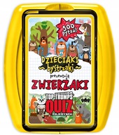 TOP TRUMPS ZWIERZAKI GRA KARTY QUIZ 500 PYTAŃ