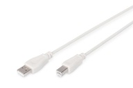 Kabel drukarkowy USB DIGITUS 2.0 A/M - USB B /M, 1