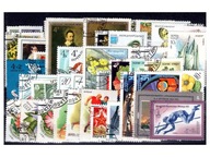 Pakiet ZSRR znaczków kasowanych na czarnej karcie transportowej [131]