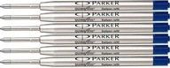 Oryginalny Wkład do długopisu Parker QUINKflow F NIEBIESKI x 6 sztuk