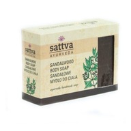 Sattva Body Soap indické glycerínové mydlo Sandalwood 125g